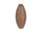 Lumiz Bazaar Long 20 Solar Lampion - Light brown