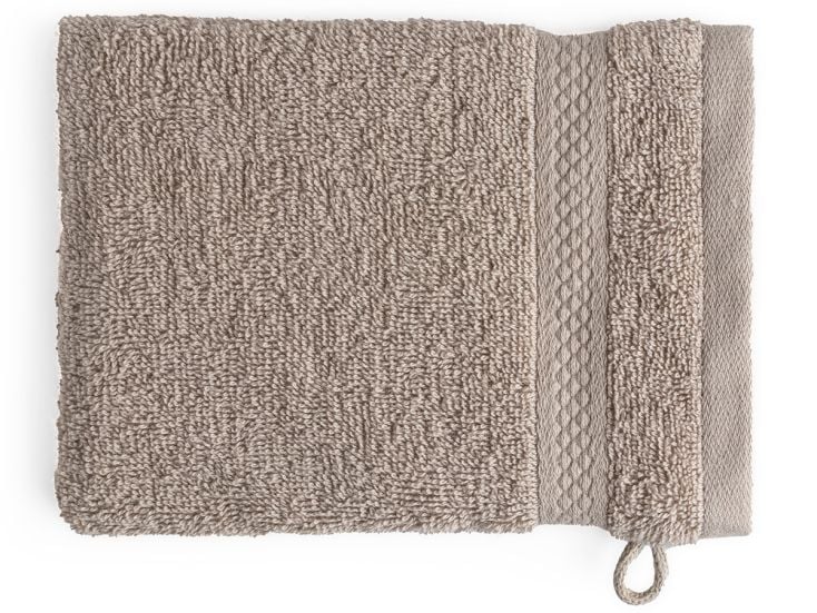 DoubleDry Hotel 16 x 21 cm 6-er Set Waschlappen - Taupe