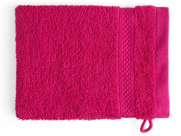 DoubleDry Hotel 16 x 21 cm 6-er Set Waschlappen - Rosa