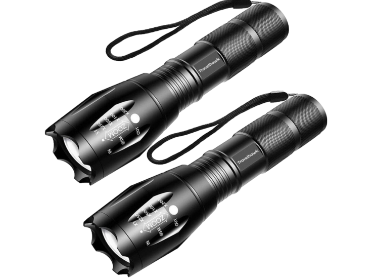 TravelHawk 2er-Set Taschenlampen