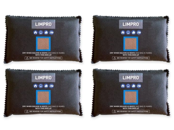 Limpro 400gr wiederverwendbare Luftentfeuchter - 4er Set