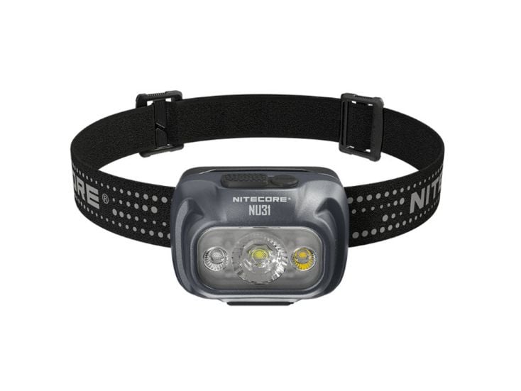 Nitecore NU31 Aufladbare Stirnlampe - Slate Grey