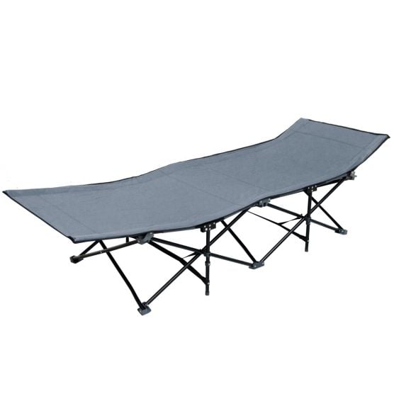 AMANKA 190 x 70 Camping Feldbett - Grey