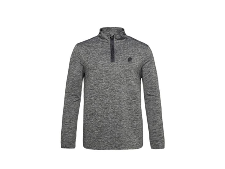 Protest Rewill Dark Grey Melee Herren 1/4 Zip Top