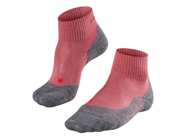 Falke TK5 Short Damen Wandersocken - Red