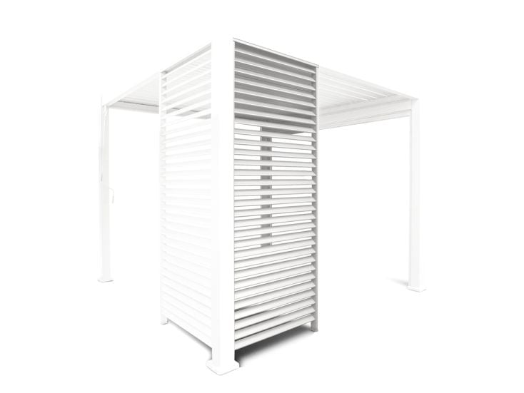 Novum Mirador 3M 93 x 238,25 Louvre Shutter Paneele - White