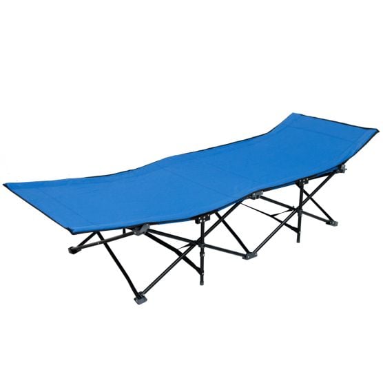 AMANKA 190 x 70 Camping Feldbett - Blue