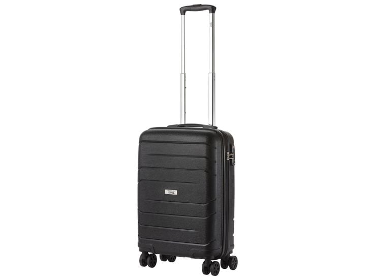 TravelZ Big Bars TSA Handgepäckkoffer - Black