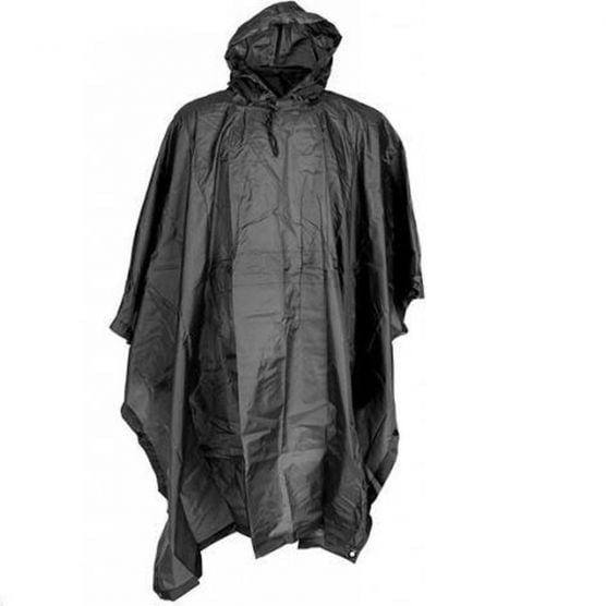 Fostex Ripstop schwarzen Poncho