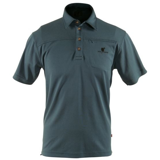 Wolf Camper Marocco grünes Herren Poloshirt