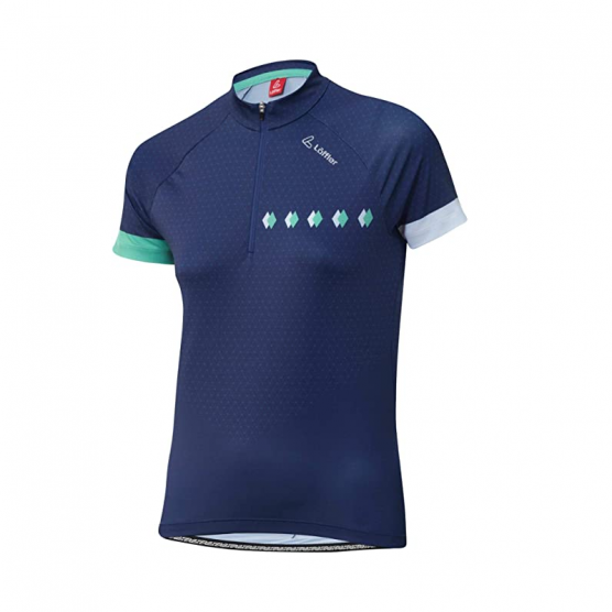 Löffler HZ Rise blaues Damen-Radtrikot