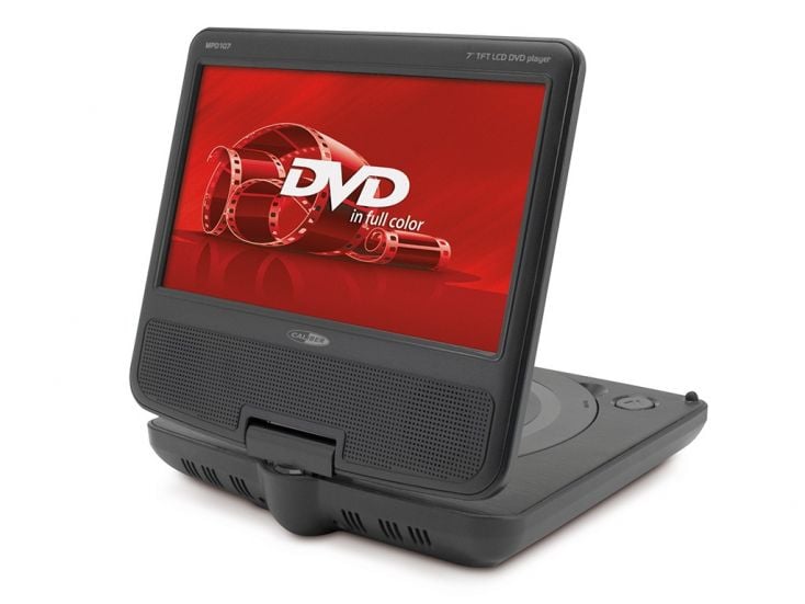 MPD107 Tragbarer DVD-Player - 7 Zoll Schwarz