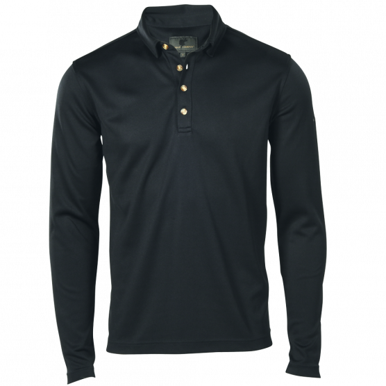 Wolf Camper Zambia Herren Langarm-Poloshirt