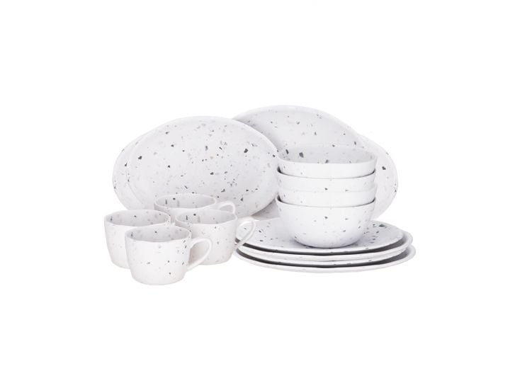 Travellife Soria Geschirr-set terrazzo 16-teilig