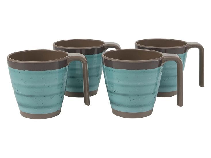 Bo-Camp Halo M Set von 4 Tasse - Aqua