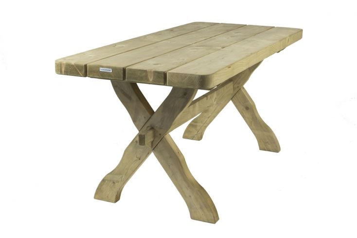 MaximaVida Provence 170 cm Gartentisch aus Holz