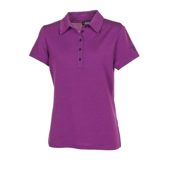 Ivanhoe Evin violettes Damen Poloshirt