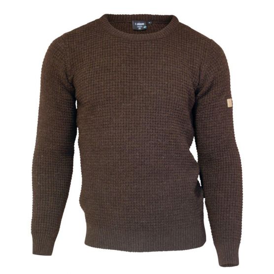 Ivanhoe NLS Petal Coffee Bean Herren Wollpullover