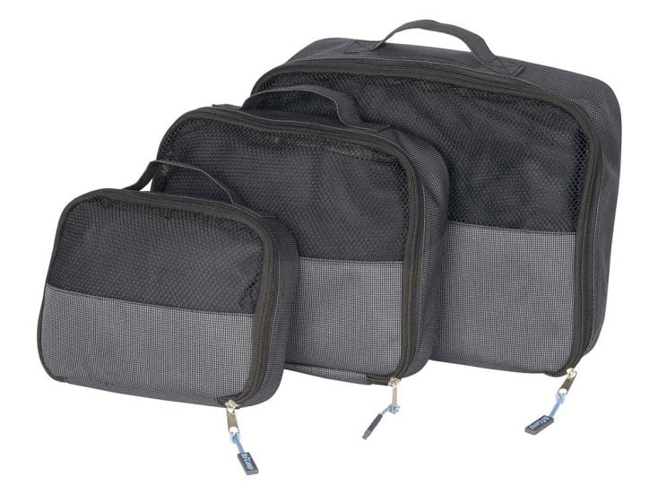 Bo-Camp Set von 3 Travel pack cubes