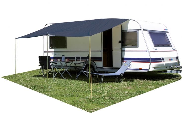 Eurotrail 250 x 240 cm Marine Universal Wohnwagen Sonnendach