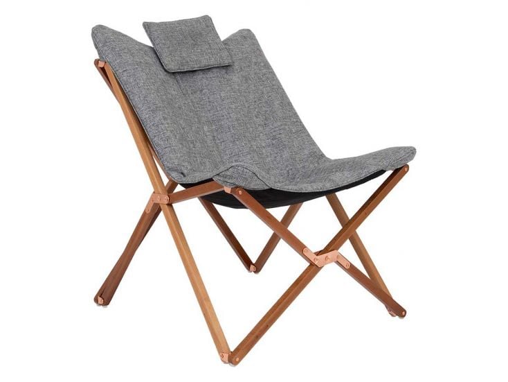 Bo-Camp Urban Outdoor Bloomsbury M Grey Faltstuhl