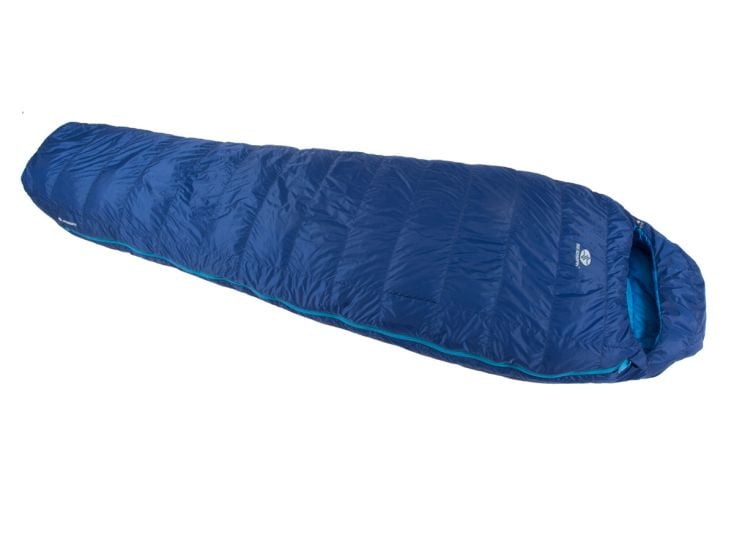 SirJoseph Trekking Rimo III 850 Mumienschlafsack - L200 Blue