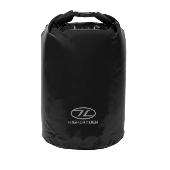 Highlander 16L schwarze wasserdichte Tasche