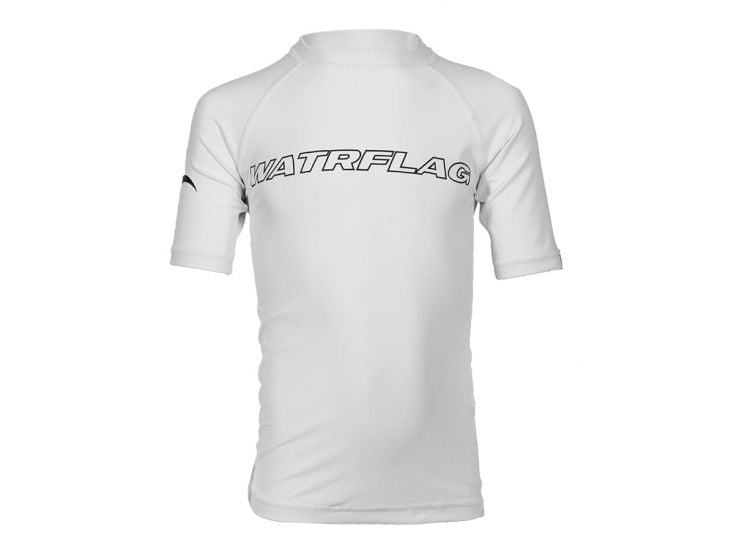 Watrflag Valencia kurzarm UPF 50+ White Kids Rashguard