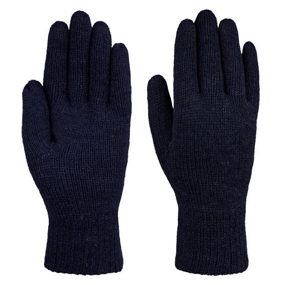 Tarjane Navy Thinsulate Strickhandschuhe