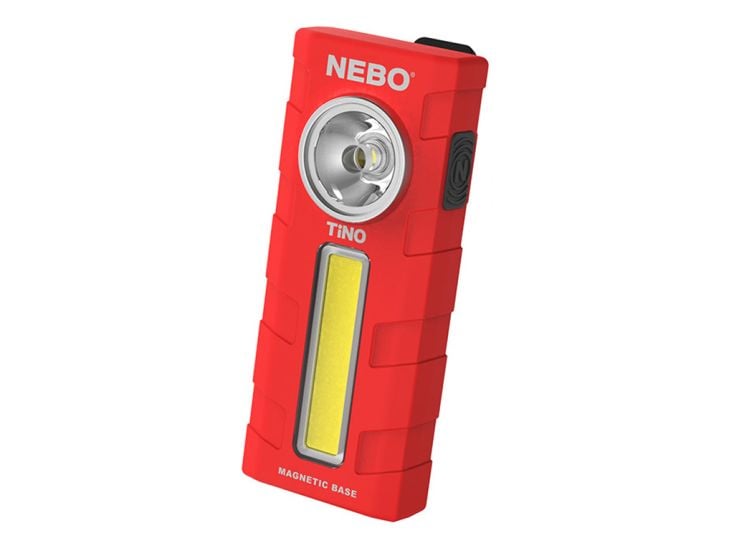 Nebo Tino Two in One Taschenlampe - Red