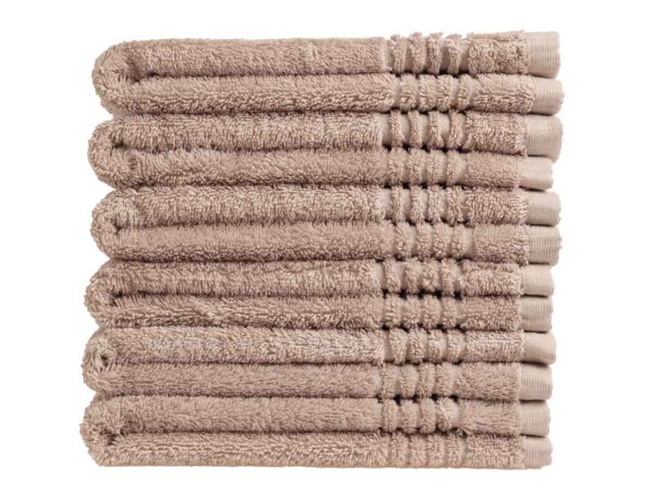 PHLOX Supreme 30 x 50 cm 6er-Set Gästehandtücher - Beige