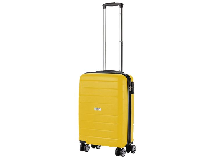 TravelZ Big Bars TSA Handgepäckkoffer - Yellow