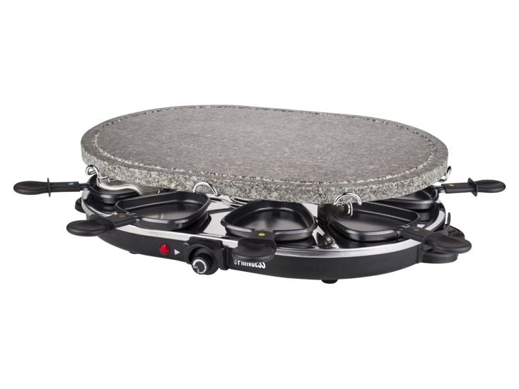 Princess 162720 Raclette 8 Oval Steingrill