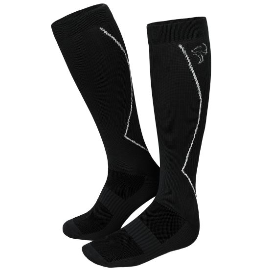 Black Snake Compression Fit Sport Black Laufsocken