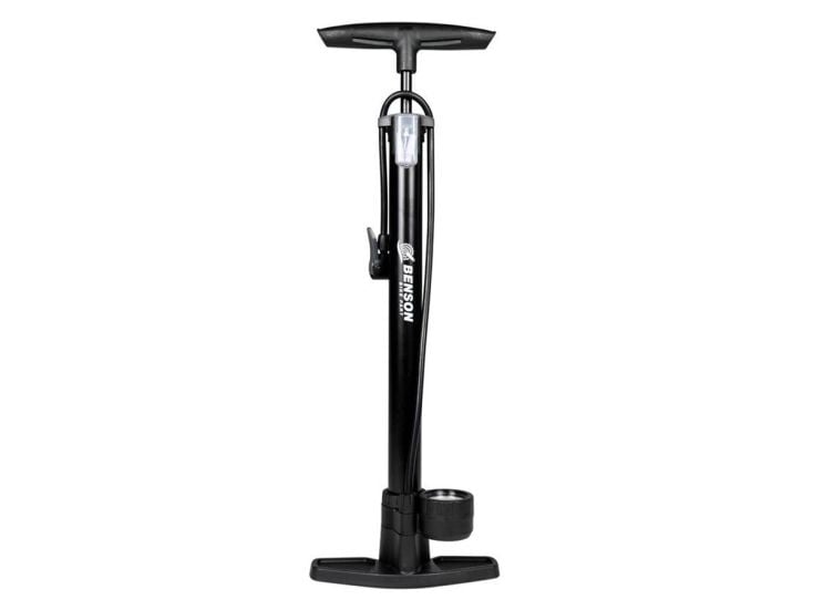 Benson Fahrradpumpe mit Manometer