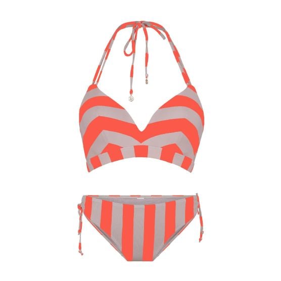 LingaDore 7203 Stripes print Triangle padded bikiniset