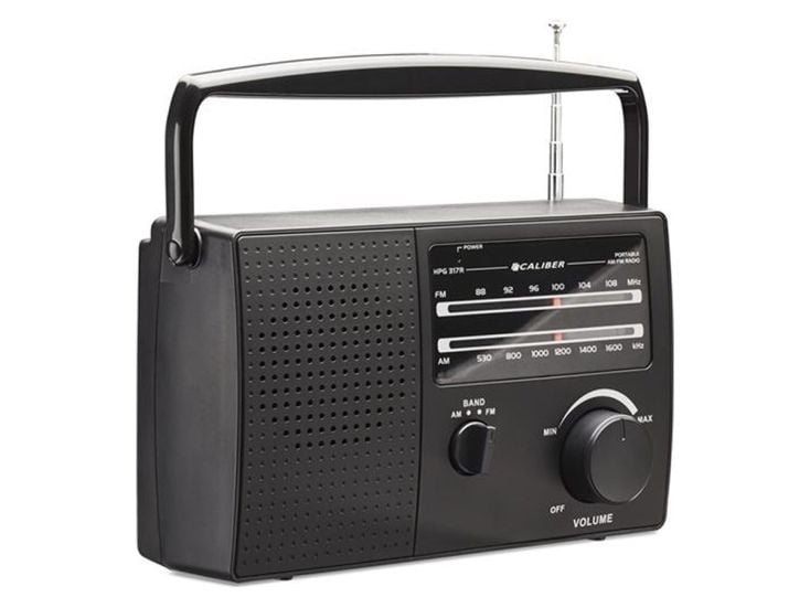 Caliber HPG317R-B tragbares Radio - Schwarz