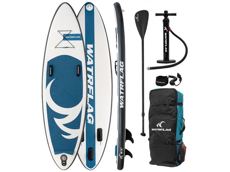 Watrflag Wave Rider 8'3" Aufblasbares SUP-Body Board Paket