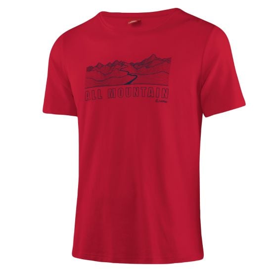 Löffler M All Mountain Transtex® rotes Kurzarmshirt