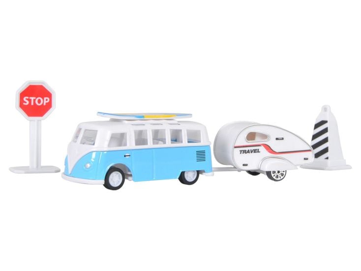 Die-Cast Classic Travel Bus Spielset