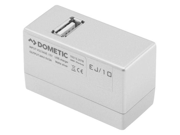 Dometic USB Ladeadapter für Schiene silber