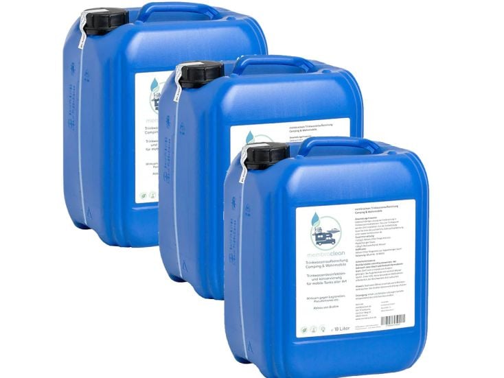 Membraclean 3x10 Liter Trinkwasseraufbereitung