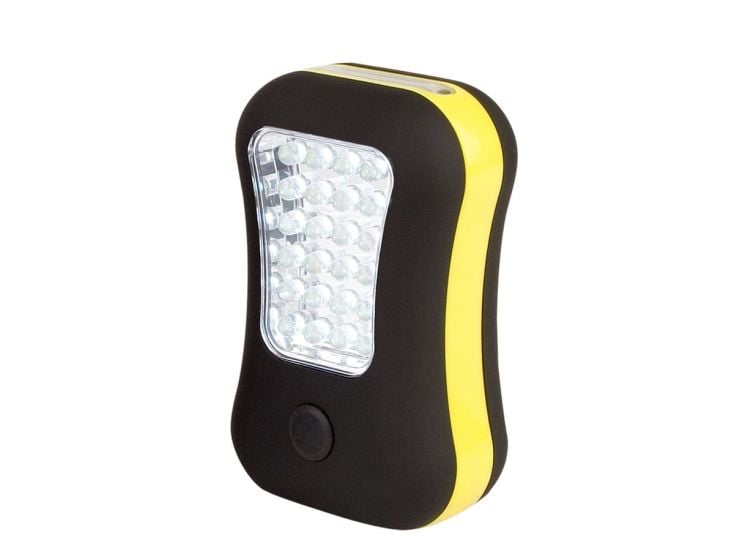 Abbey Camp 2-in-1 LED Campinglampe  - Yellow/Black