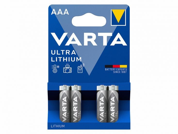 Varta 4x Ultra Lithium AAA Batterien