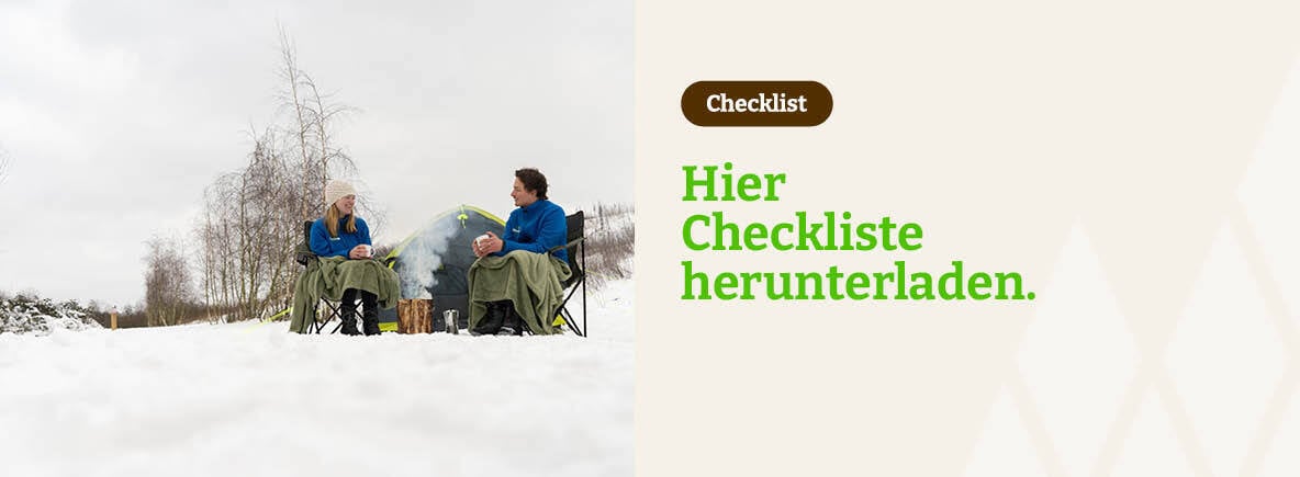 Wintercamping Checkliste